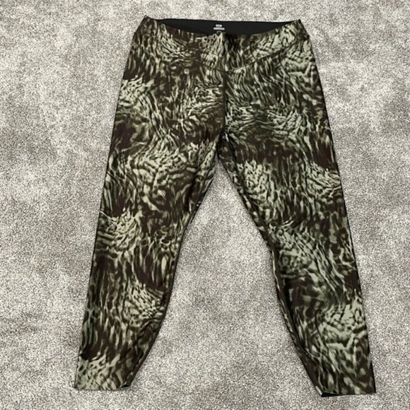 EC Good American High Rise Animal Print Leggings - Size 6 (3XL) - Picture 1 of 4